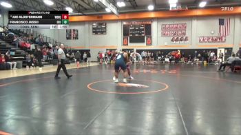 285 lbs Cons. Semi - Joe Klostermann, Western Dubuque vs Francisco Jasso, Cedar Rapids Jefferson