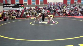 170 lbs 3rd Place Match - Jordynn Fink, Center Point-Urbana vs Gracee Tompkins, Midland