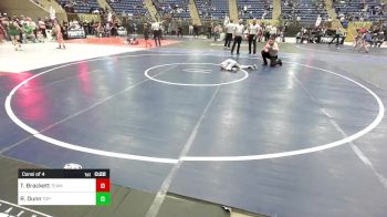 49 lbs Consi Of 4 - Tel Brackett, Team Grand Valley Elite vs Ryan Dunn, Top Team Colorado