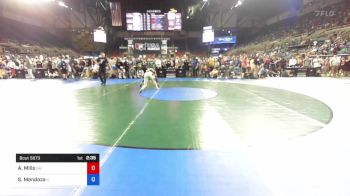 120 lbs Rnd Of 32 - Antonio Mills, Georgia vs Seth Mendoza, Illinois