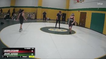 125 lbs Round 5 - Jentry Jackson, Kc Elite Training Center vs Jayden Cotsmire, Knights Youth Wrestling