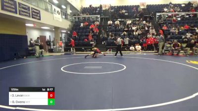 125 lbs Quarterfinal - Darius Levan, Sacramento City vs Blade Owens, Victor Valley