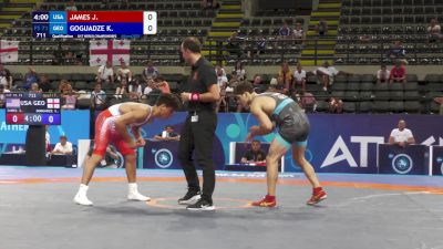 71 kg Qualif. - Jayden James, United States vs Koba Goguadze, Georgia