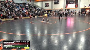 N-9 lbs Quarterfinal - Luke Skaar, Denver Wrestling Club vs Ryker Amburn, Mount Pleasant Wrestling Club