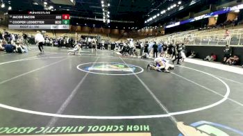 190 lbs Cons. Round 7 - Jacob Bacon, Aubrey Rogers vs Cooper Ledbetter, McCallie School