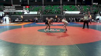 1A-4A 138 Cons. Round 2 - Bam Campbell, Brooks vs Braden Mann, Ohatchee