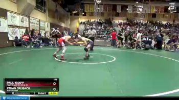 145 lbs Cons. Round 4 - Paul Knapp, Martin Luther King Jr vs Ethan Grubach, Birmingham