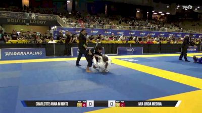 Charlotte Anna M Hintz vs Mia Linda Medina 2026 Pan Kids Jiu-Jitsu IBJJF Championship