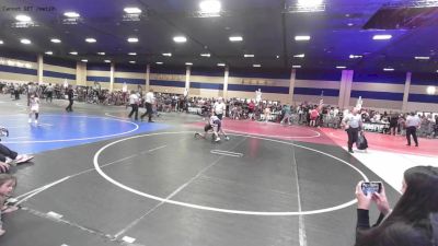 65 lbs Round Of 16 - Levi Angel, SoCal Hammers vs Easton Robinson, Legends Of Gold LV