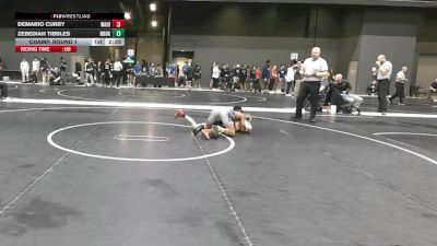 125 lbs Champ. Round 1 - Demario Curry, Waldorf (Iowa) vs Zebediah Tibbles, Northeast Oklahoma