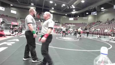 3A 285 lbs Cons. Round 2 - Kael Blackett, Juab vs Teegan Terry, Union