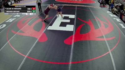 Champ. Round 1 - Allee Jo Inzauro, Conestoga Girls vs Nevaeh Bryant, Wood River Girls