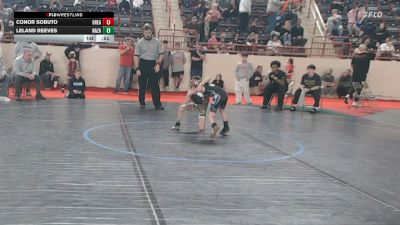 50_B lbs Round Of 32 - Conor Sobuto, Great Valley vs Leland Reeves, Nazareth