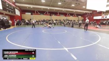 128 lbs Cons. Round 5 - Joey Hannon, Freedom High School vs Mark Bickmore, Arcata High School