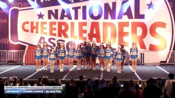 University Cheer Force - Black Ice [2026 L3 Senior Day 2] 2026 NCA Roseville Showdown