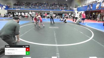 Final - Braxton Lemmons, HURRICANE WRESTLING ACADEMY vs Kohen Martin, Claremore Wrestling Club