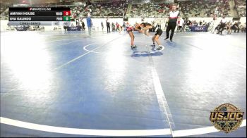 57 lbs Consolation - Amiyah House, Woodward Youth Wrestling vs Eva Galindo, Prodigy Elite Wrestling