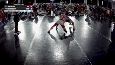 157 lbs Cons. Round 3 - Keyton King, PSF Wrestling Academy vs John Knight, Clarksburg Junior Wrestling Club