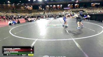 150 lbs Champ. Round 2 - Aaron Robinson, Wakulla Hs vs Nathaniel Cabrera, Osceola (Kissimmee)