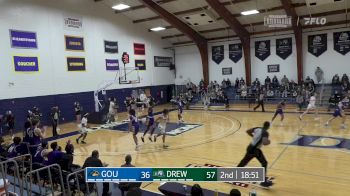 Replay: Goucher vs Drew - Men's | Jan 20 @ 2 PM