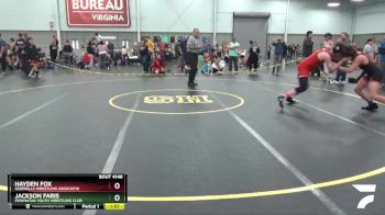 152 lbs Cons. Round 1 - Hayden Fox, Guerrilla Wrestling Associatio vs Jackson Faris, Powhatan Youth Wrestling Club