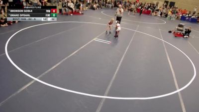 6U - A Semis - Bronson Goble, Pursuit Wrestling Minnesota vs Drake Opsahl, Forest Lake Wrestling Club