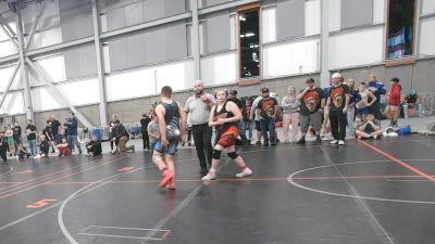 139.4-150.8 lbs Semis - HarleQuinn Geyer, NW Spartans Wrestling vs Ryder Harman, Utah