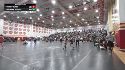 150 lbs Champ. Round 3 - Tommy Slack, Lake Catholic vs Brennan Kicker, Highland