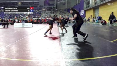 124 lbs Semis & 3rd Wb (16 Team) - Megan Edwards, Elmira College vs Savannah Witt, Eastern