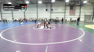 84 lbs Round 5 (3pm Friday) - Joseph Fleming, Team Gotcha vs John Jj Martinez, Cali Red