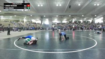 125 lbs Cons. Round 2 - Ember Wilborn, Overton Co MSWC vs Ava Criado, Williamson Co Wrestling Club