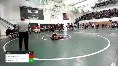 182 lbs Round Of 32 - Antonio Ramirez, Ontario vs Gabriel Flores, Cathedral City