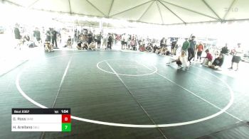 132 lbs Round Of 16 - Gavin Ross, Diablo Grande WC vs Henry Arellano, California Grapplers