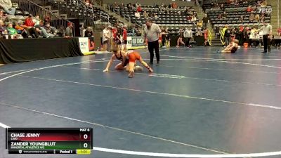 120 lbs Quarterfinal - Chase Jenny, CWO vs Zander Youngblut, Immortal Athletics WC