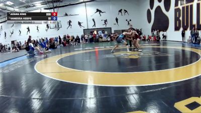 160A Cons. Round 3 - Azana King, Schreiner University vs Vanessa Keefe, Brock University