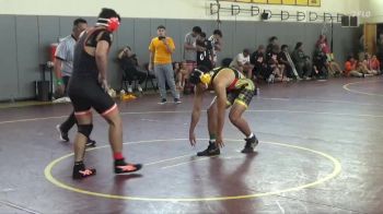 165 lbs Cons. Round 4 - Tyler Choy, Chabot College vs Jason Valencia, Lassen College