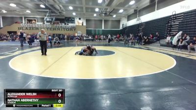 120 lbs Cons. Round 2 - Alexander Welsh, Puyallup vs Nathan Abernethy, Stadium
