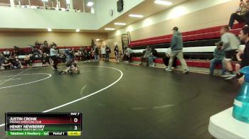 56 lbs Round 2 - Justin Cronk, Piranha Wrestling Club vs Henry Newberry, Cashmere Wrestling Club