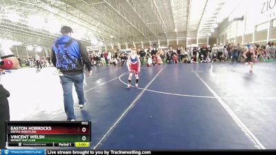 63 lbs Cons. Round 2 - Vincent Welsh, Patriot Mat Club vs Easton Horrocks, Uintah Wrestling