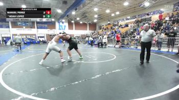 285 lbs Cons. Round 4 - Noah Lopez, South Hills vs Manuel Perez, Jurupa Valley