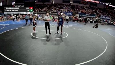 D 1 215 lbs Champ. Round 1 - Cayden McGhee, Northshore vs Danon Walker, Airline