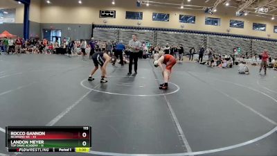 115 lbs Round 4 (8 Team) - Landon Meyer, Top Dawg Academy vs Rocco Gannon, Richmond WC