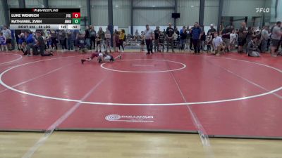 58 lbs Round Of 16 - Luke Wenrich, Julian vs Nathaniel Zven, Annandale