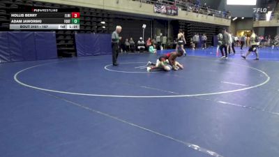 167 lbs Consi-qtrs - Hollis Berry, Elmira vs Adam Jaworski, Forty Fort