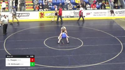 117 lbs Round Of 64 - Logan Peagler, Greater Latrobe vs Mason McDonald, General McLane