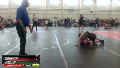 113 lbs Round 9 (10 Team) - Colton Lewis, Tar River WC vs Landyn Lioi, 84 Athletes