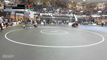 106 lbs 5th Place Match - Karsen Garner, Leon Bluestem HS vs Nate Eck, Garden Plain HS