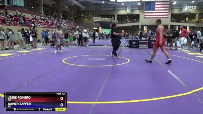 215 lbs Champ. Round 1 - Jesse Romero, MO vs Xavier Saffer, AR