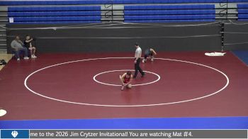 125 lbs Prelim - Elliot Rivera, Shenandoah University vs Caiden Lucente, Marymount University