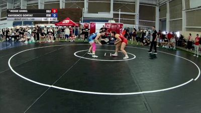 145 lbs Champ. Round 1 - Roxie Uhrig, Colorado vs Kaydence Gortat, Utah